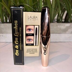 BNIB Laura Geller On & On Lashes Lengthening Mascara - Black